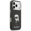 Custodia MagSafe Karl Lagerfeld IML Aquarelle Karl & Logo per iPhone 17 Pro (nero)