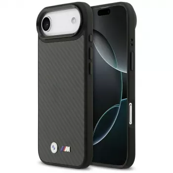 Custodia MagSafe BMW M Kevlar Matte per iPhone Air nero