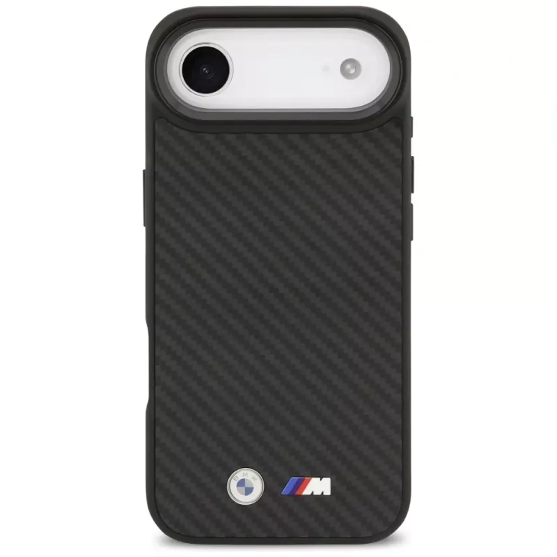 Custodia MagSafe BMW M Kevlar Matte per iPhone Air nero