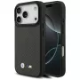 Custodia MagSafe BMW M Kevlar Matt per Apple iPhone 17 Pro nero