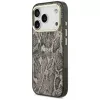 Custodia MagSafe Guess Python Pattern per iPhone 17 Pro marrone