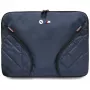Custodia per laptop BMW in nylon 16 pollici blu navy con logo in metallo