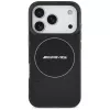 Custodia Mercedes AMG Double Layer trasparente Smoked MagSafe per iPhone 17 Pro, nero