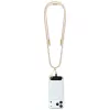 Tracolla Guess Crossbody Strap 4G Charm - Tracolla universale per telefono / Cavo USB-C a USB-C 1,5 m (beige)