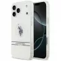 U.S. POLO ASSN. Custodia US Polo DH and Bottom Stripe Logo MagSafe per iPhone 17 Pro Max Bianco