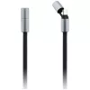 Cavo USB-C a USB-C Karl Lagerfeld Ikonik Charm con lanyard, 1,2 m, nero