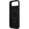 Custodia in silicone KARL LAGERFELD Karl & Choupette Ring MagSafe per Apple iPhone Air - nero