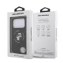 Custodia in silicone KARL LAGERFELD Karl & Choupette Ring MagSafe per Apple iPhone 17 Pro nero