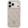 Custodia MagSafe Guess 4G Strass Logo & Big Strap Metal Buttons per Apple iPhone 17 Pro Max rosa