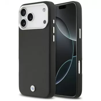 Custodia MagSafe BMW Sign Full Wrapped Metal per iPhone 17 Pro Max nero