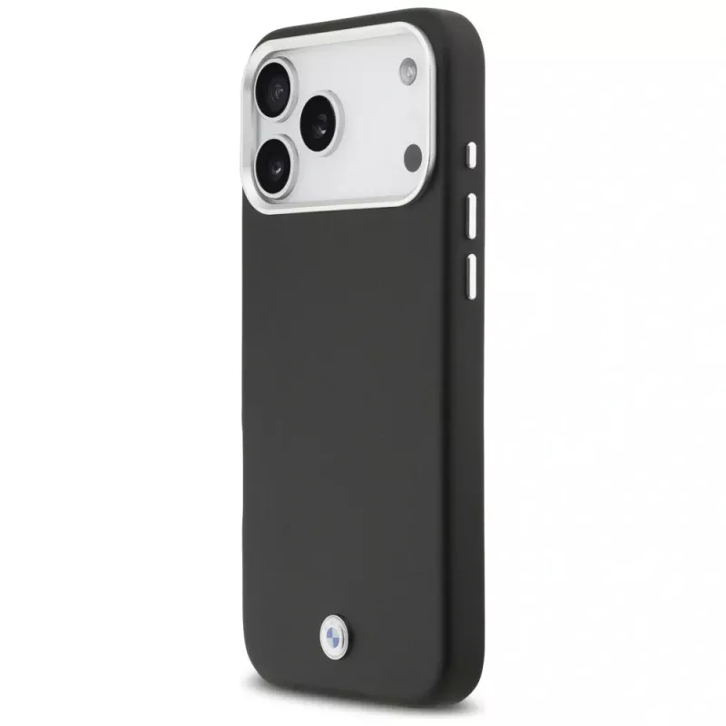 Custodia MagSafe BMW Sign Full Wrapped Metal per iPhone 17 Pro Max nero