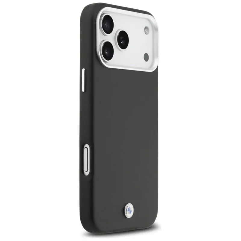 Custodia MagSafe BMW Sign Full Wrapped Metal per iPhone 17 Pro Max nero