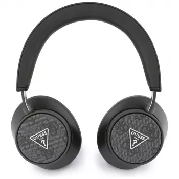 Cuffie over-ear wireless Guess 4G Triangle Logo Bluetooth 5.4 ENC nero
