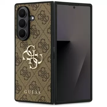 Custodia Guess Big 4G Logo Classic per Samsung Galaxy Z Fold7, marrone