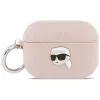 KARL LAGERFELD Monogram Karl Head Custodia per AirPods Pro 3, rosa