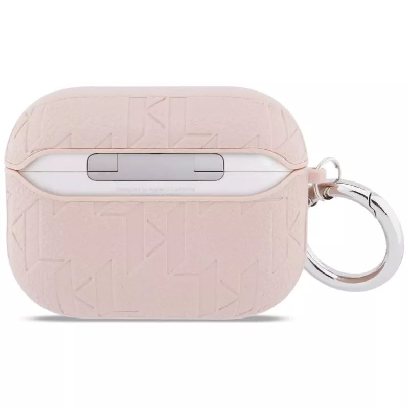 KARL LAGERFELD Monogram Karl Head Custodia per AirPods Pro 3, rosa