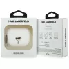 KARL LAGERFELD Silicone Karl Head 3D Custodia per AirPods Pro 3 bianco