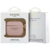 Custodia in silicone Guess Glitter Ring per AirPods Pro 3, rosa