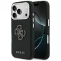 Guess FW Resin Logo Back Cover per Apple iPhone 17 Pro, Nero