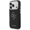 Guess FW Resin Logo Back Cover per Apple iPhone 17 Pro, Nero