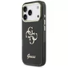 Guess IML 4G Script Metal Custodia per Apple iPhone 17 Pro nero
