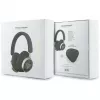 Guess 4G Triangle Logo Cuffie Over-Ear Wireless Bluetooth 5.4 con ENC, nero