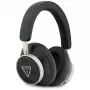 Guess 4G Triangle Logo Cuffie Over-Ear Wireless Bluetooth 5.4 con ENC, nero