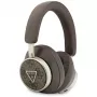 Guess 4G Triangle Logo Cuffie On-Ear Wireless Bluetooth 5.4 con ENC - marrone