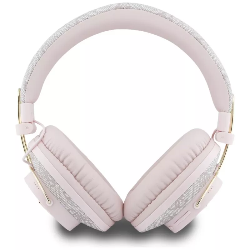 Guess Triangle Logo Cuffie Over-Ear Bluetooth ENC rosa