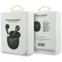 Guess Gold Line Triangle Auricolari TWS Bluetooth con custodia di ricarica (nero)