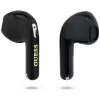 Guess Gold Line Triangle Auricolari TWS Bluetooth con custodia di ricarica (nero)