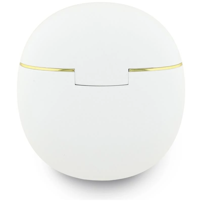 Guess Gold Line Triangle - Cuffie TWS Bluetooth con custodia di ricarica (bianco)