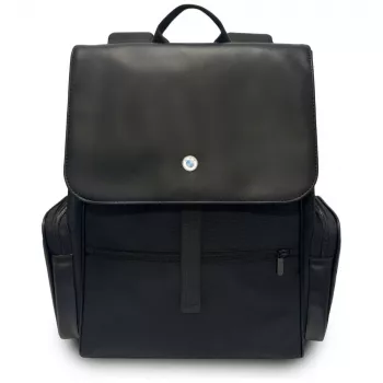 BMW Side Pockets Metal Logo Zaino per laptop 15 nero