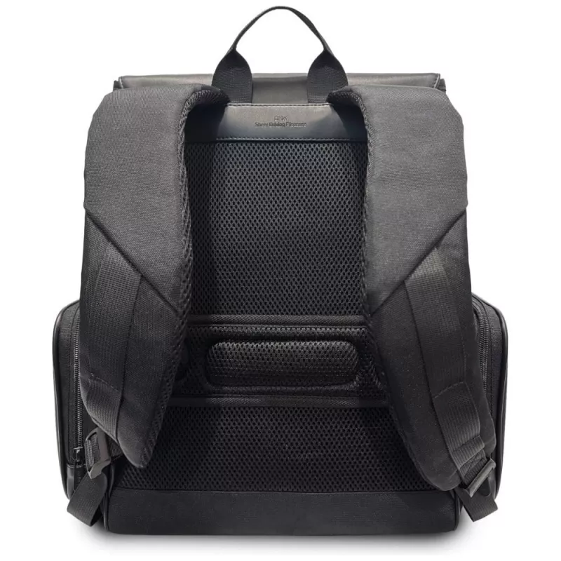 BMW Side Pockets Metal Logo Zaino per laptop 15 nero