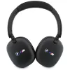 BMW Cuffie Over-Ear Bluetooth con loghi stampati, nero