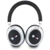 BMW M Carbon Metal Logo Cuffie Over-Ear Bluetooth ENC argento