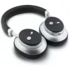 BMW M Carbon Metal Logo Cuffie Over-Ear Bluetooth ENC argento