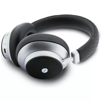 BMW Metal Logo MK Cuffie Over-Ear Bluetooth ENC argento