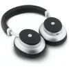BMW Metal Logo MK Cuffie Over-Ear Bluetooth ENC argento