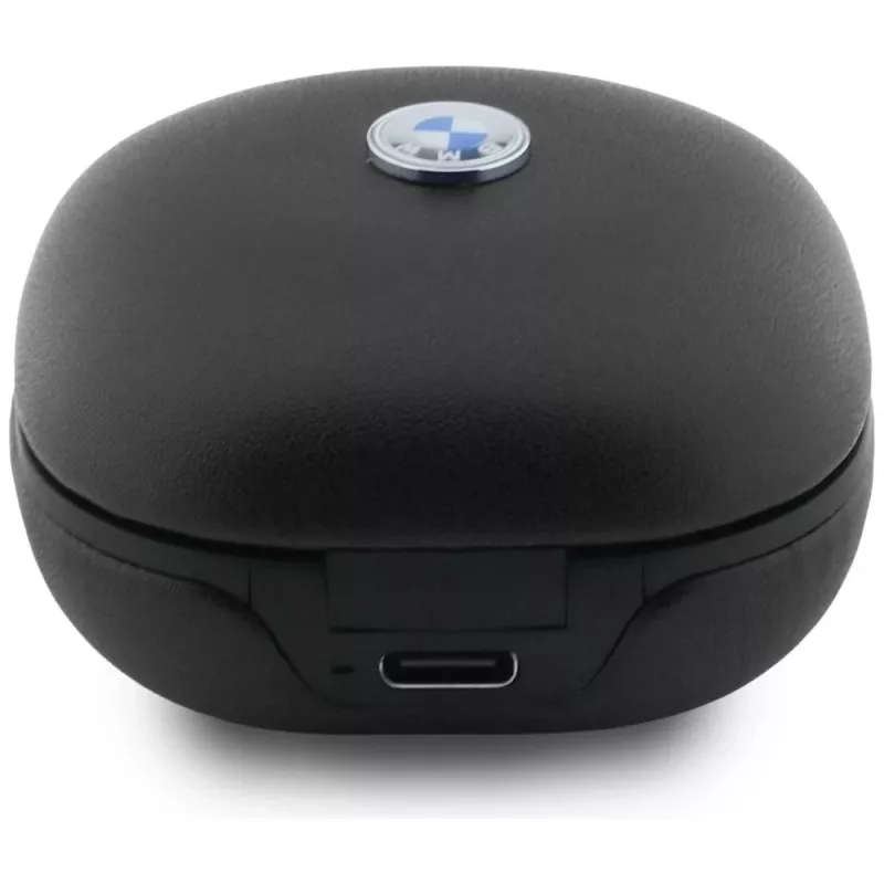 BMW LeatherMetal Logo ENC Auricolari TWS Bluetooth 5.3 nero