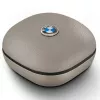 BMW LeatherMetal Logo Auricolari TWS Bluetooth con ENC, taupe