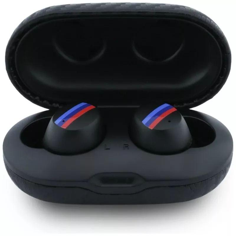 BMW Auricolari TWS Bluetooth Carbon Metal Logo ENC nero