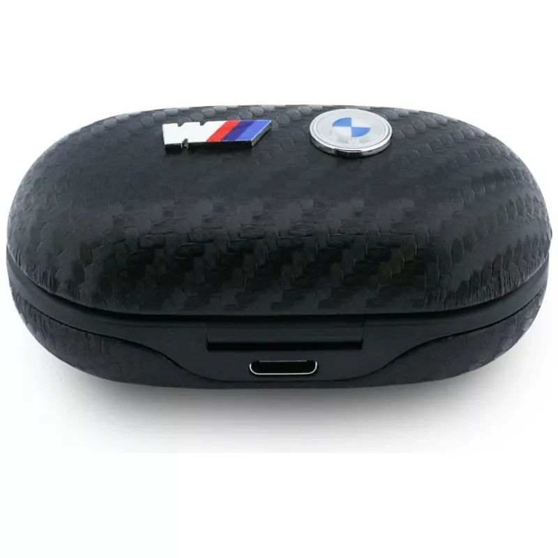 BMW Auricolari TWS Bluetooth Carbon Metal Logo ENC nero