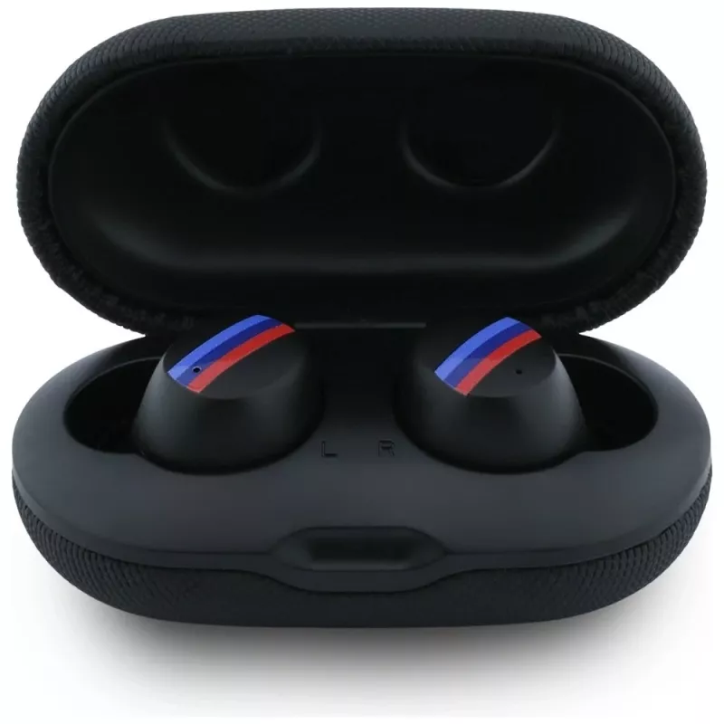 BMW M Metal Logo Auricolari TWS Bluetooth 5.1 con ENC - nero