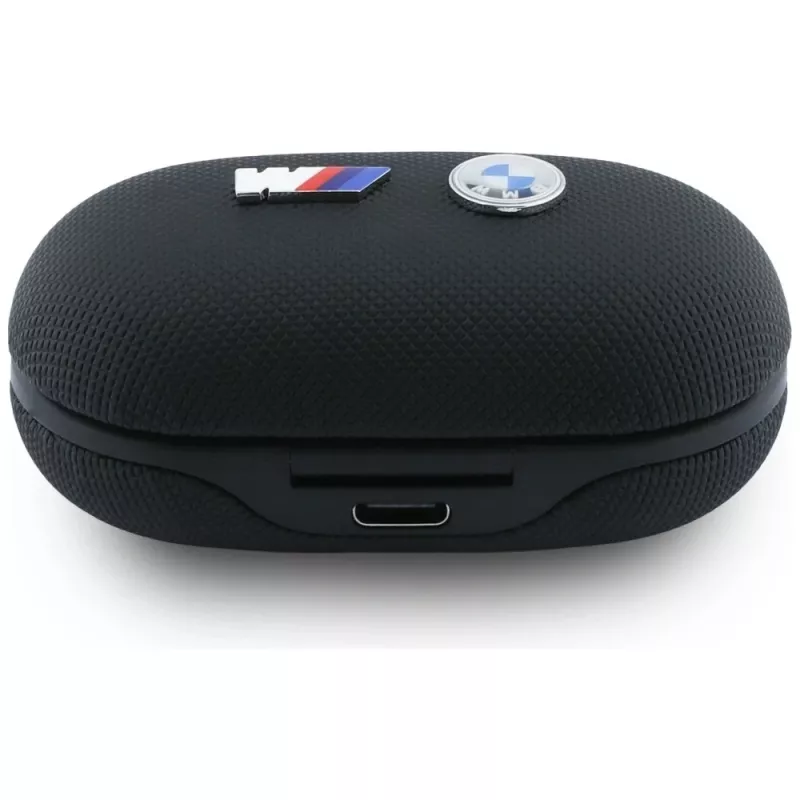 BMW M Metal Logo Auricolari TWS Bluetooth 5.1 con ENC - nero