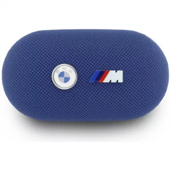 BMW M Metal Logo Auricolari TWS Bluetooth 5.3 con ENC, blu