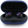 BMW M Metal Logo Auricolari TWS Bluetooth 5.3 con ENC, blu