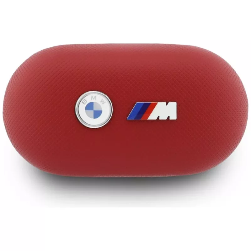 BMW M Metal Logo Auricolari TWS Bluetooth con ENC, rosso