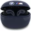 BMW Auricolari TWS Bluetooth blu navy con logo stampato