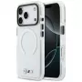 BMW M IML Shockproof Metal Logos Cover MagSafe per iPhone 17 Pro trasparente
